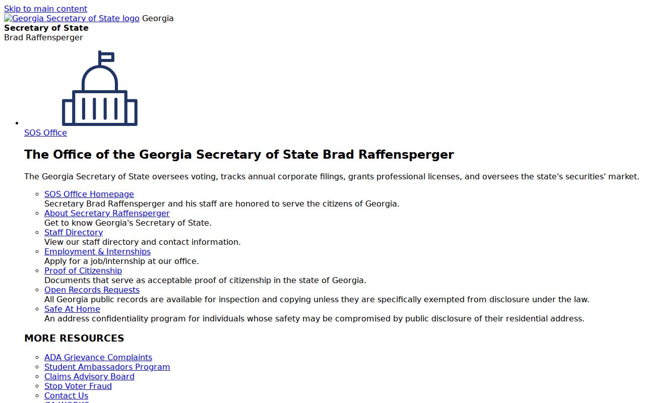 Albany voter records context in Georgia Election Data Hub announcement